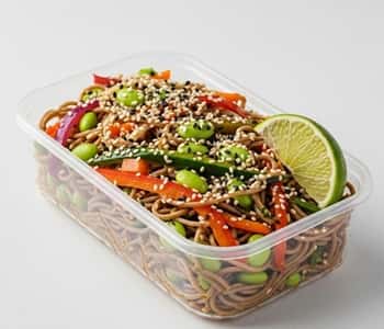 7. Soba Noodle Salad with Edamame