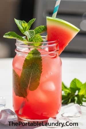 7. Watermelon Mint Vodka Spritz
