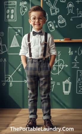 8. Dapper Gentleman in Suspenders