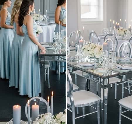8. Steel Gray, Ice Blue & Pearl