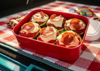 8. Zucchini Pizza Bites