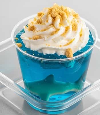 9. Blue Ocean Jello Cups