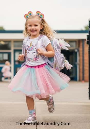 9. Pastel Princess with Glitter Galore