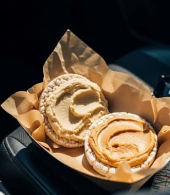 9. Rice Cake Sandwiches (Savory or Sweet)