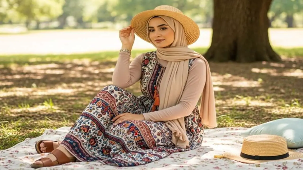 Muslim Fashion Dress Simple Summer Style Ideas - featured