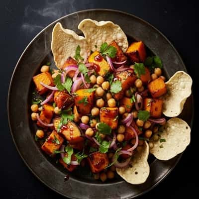 1. Hokkaido Pumpkin Chaat Explosion
