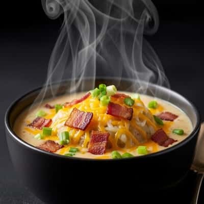 10. Loaded Baked Potato Soup (Yes, With All the Fixings)