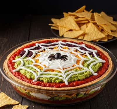 10. Spiderweb 7-Layer Dip