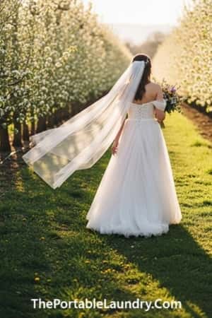 10. The Off-Shoulder Whisper Gown