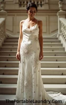 11. The “Heirloom Halo” Gown