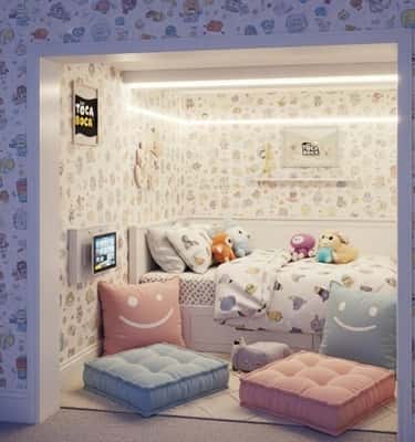 12. Hideaway Closet Nook Turned Game World