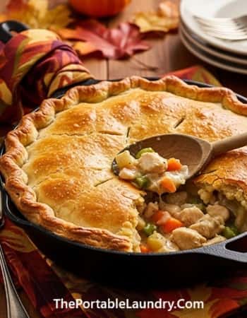 12. Sourdough Crusted Chicken Pot Pie