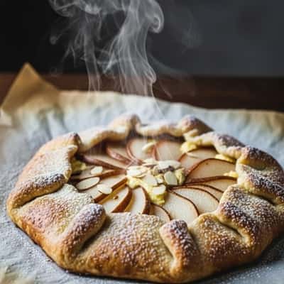 13. Pear and Almond Galette