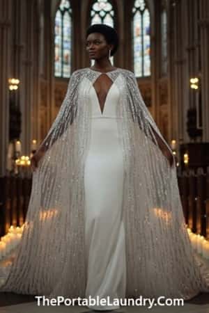 13. The “Twilight Cathedral” Statement Gown