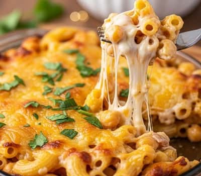14. High-Protein Mac & Cheese with Hidden Veggies