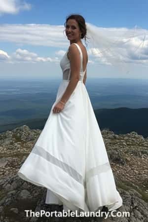 14. The Sheer Panel Illusion Dress