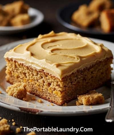 15. Butternut Squash Spice Cake with Maple Frosting