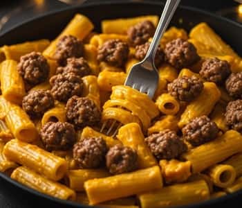 3. Creamy Pumpkin Pasta with Sage & Sausage