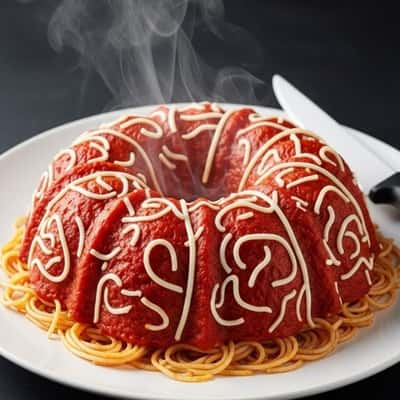 3. Spaghetti Brain Bake
