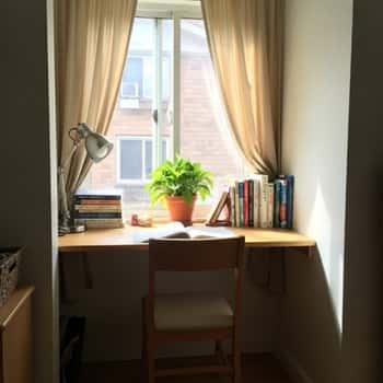 3. Window Ledge Study Setup