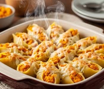 5. Cheesy Pumpkin & Sage Stuffed Shells