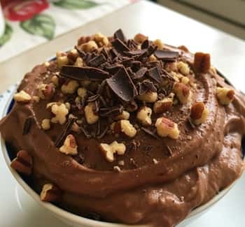5. Keto Chocolate Avocado Mousse