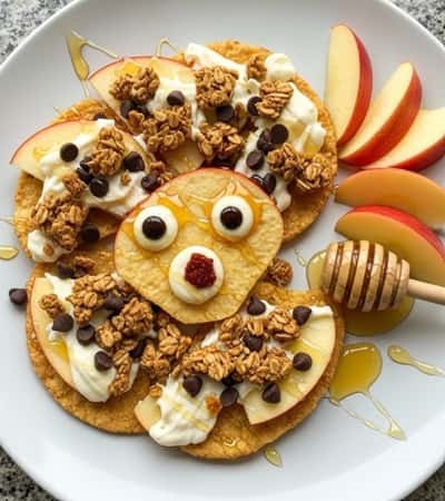 6. Honey Roasted Apple Nachos