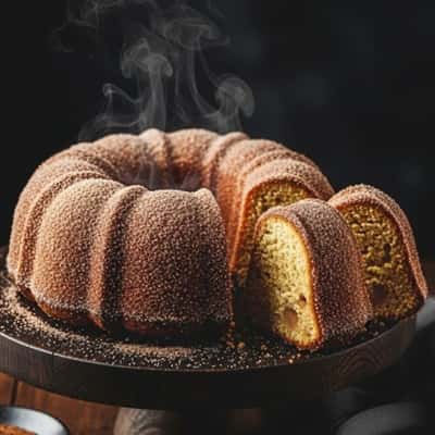 7. Apple Cider Donut Cake