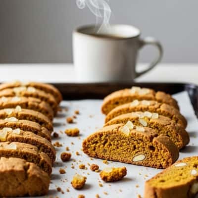 7. Tangy Pumpkin Sourdough Biscotti with Ginger & Clove