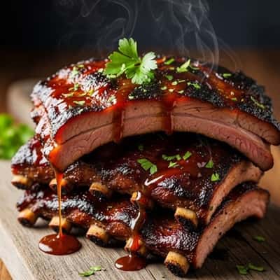 8. BBQ Ribs - Smoked Low, Loved Slow