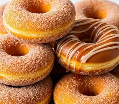 8. Pumpkin Discard Doughnuts