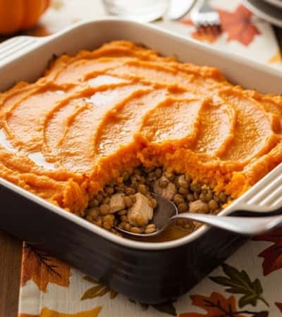 9. Spiced Lentil & Turkey Shepherd’s Pie