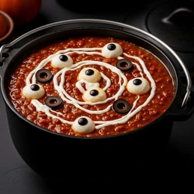 9. Witch’s Cauldron Chili
