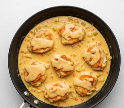 Creamy Chicken Skillet for Summer Bank Holiday - completed