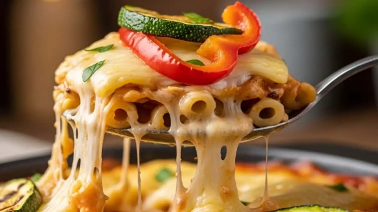 Easy Pasta Bake for Summer Bank Holiday Dinner - featured