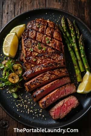 Grilled Ahi Tuna Steak Recipe for Dinner-completed