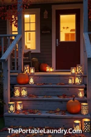 10. Recycled Tin Can Lanterns