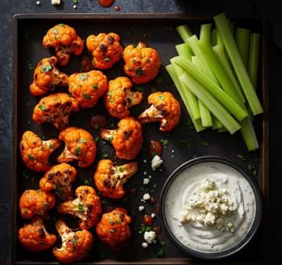 12. Buffalo Cauliflower Bites