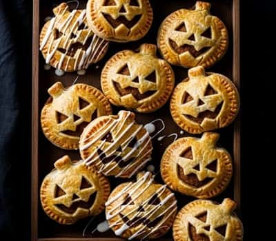 12. Mini Air Fryer Pumpkin Hand Pies
