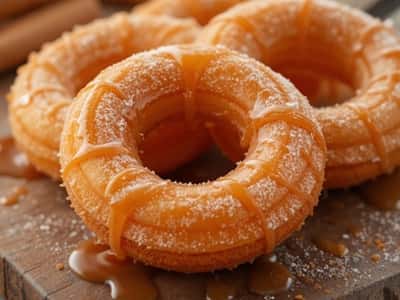 12. Pumpkin Churros with Maple Glaze