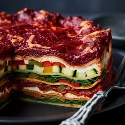 13. Vampire’s Veggie Lasagna
