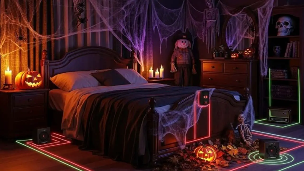 14 Halloween Bedroom Decor Ideas - featured