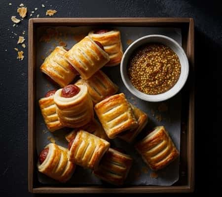 4. Sausage Puff Pastry Bites