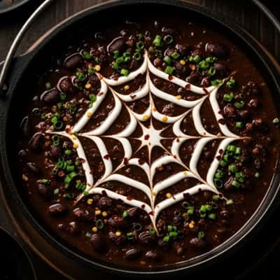 5. Witch’s Brew Black Bean Chili