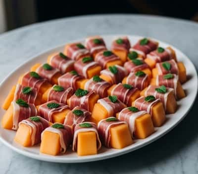 6. Prosciutto-Wrapped Melon
