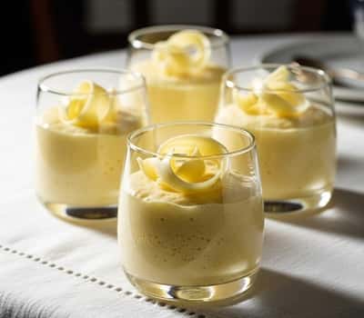 7. Meyer Lemon Mousse Cups