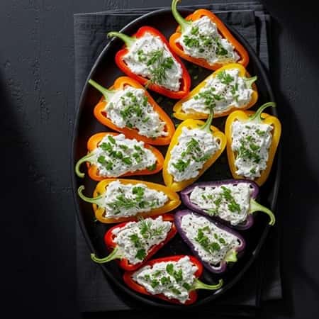 7. Stuffed Mini Bell Peppers