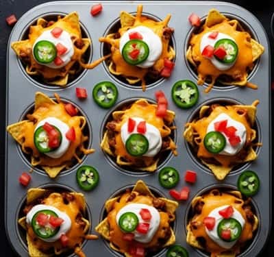 8. Loaded Nacho Cups