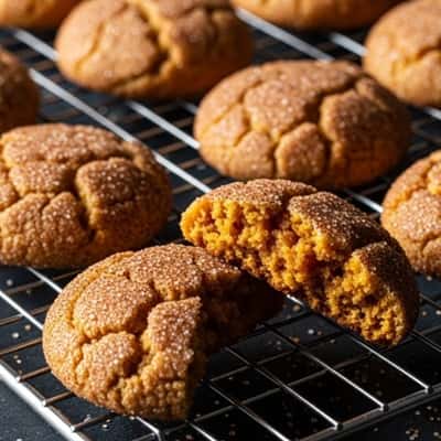 8. Pumpkin Snickerdoodle Cookies