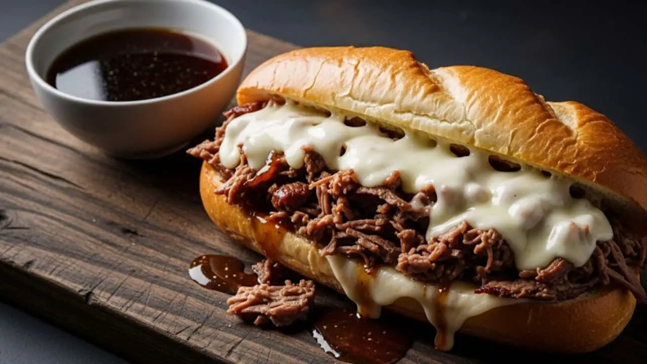 Italian Beef Roast Crockpot Recipe - featured